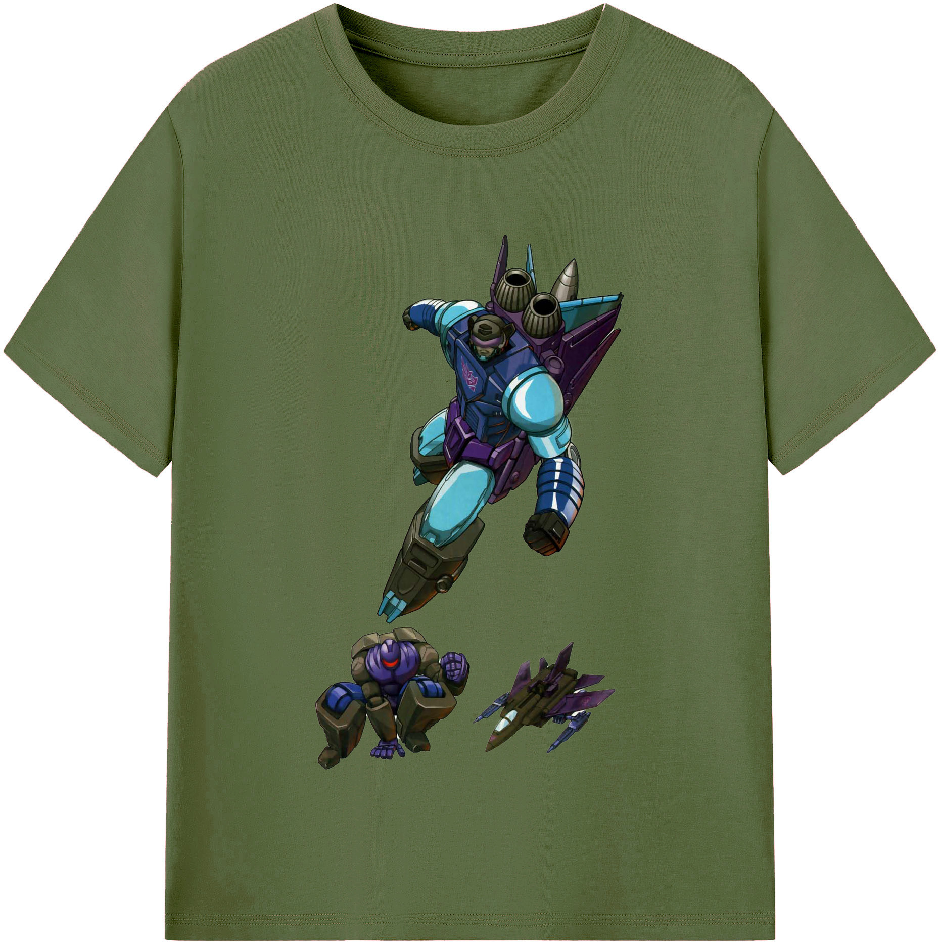 （画像用）  綿100％半袖Tシャツ（フロントプリント）